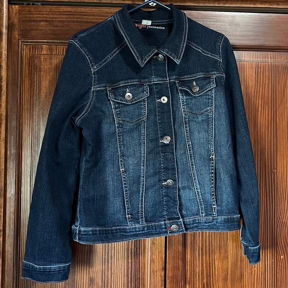 WRANGLER Authentics Women's Stretch Denim Jacket (Size L) - Picture 4 of 13